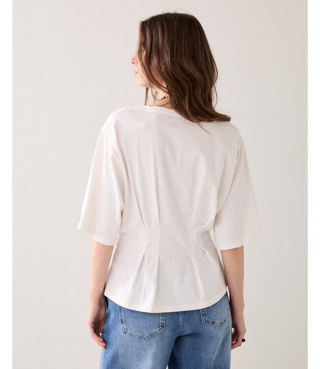 Summum Woman Top Tailored Cotton elastane jersey