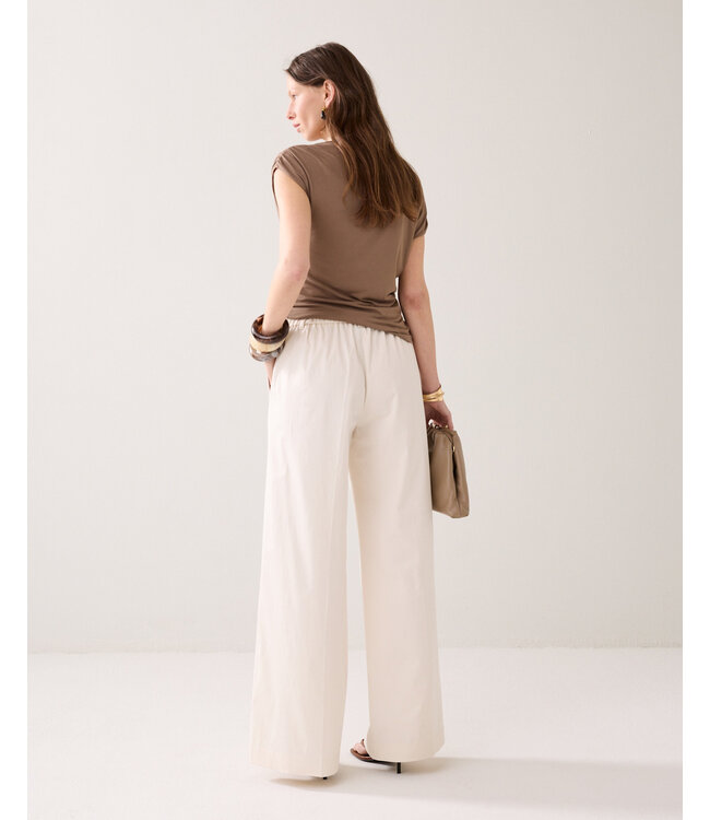 Summum Woman Trousers long Cotton stretch