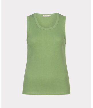 Esqualo Singlet rib knit - Jungle Green