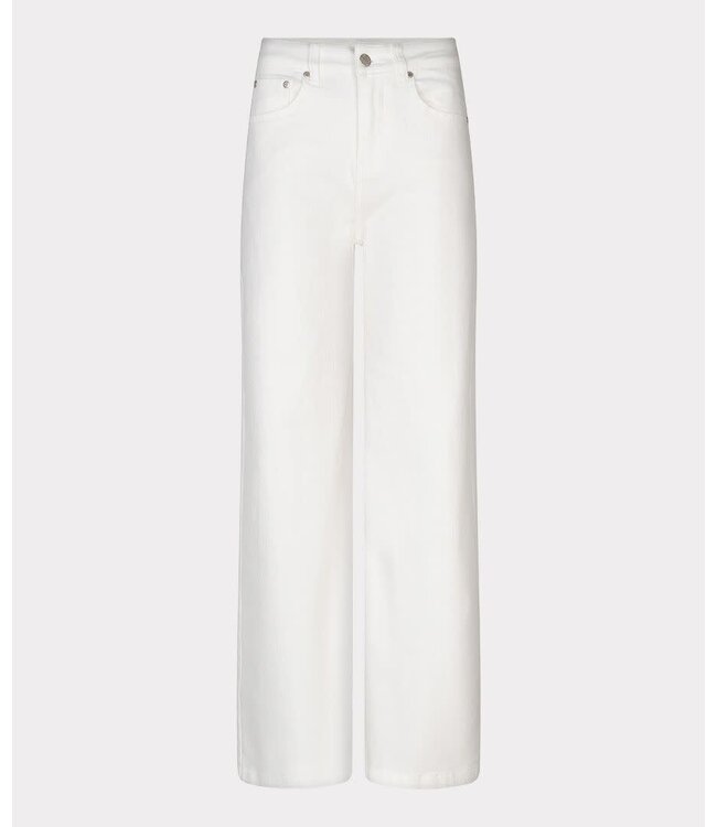 Esqualo Trousers denim wide - Off White