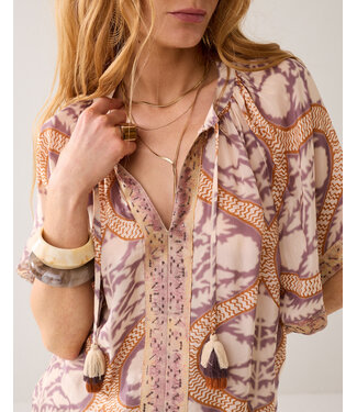 Summum Woman Top Art deco print