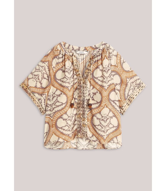 Summum Woman Top Art deco print