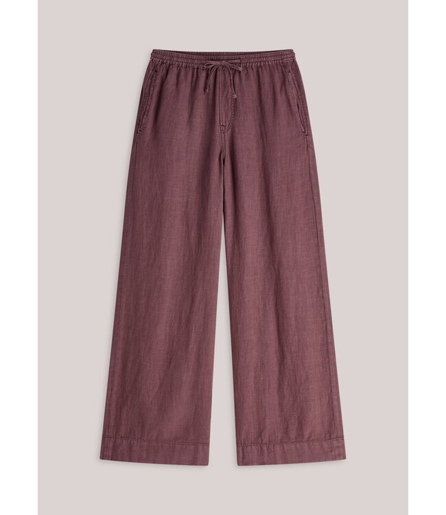 Summum Woman Wideleg pant Light linen