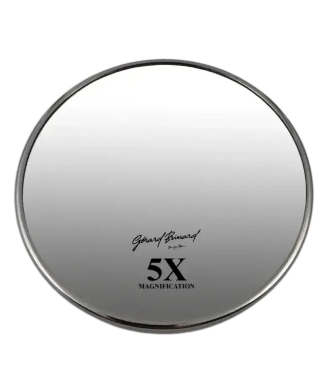 Gerard Brinard Zuignapspiegel zilver 16cm/5x V009400