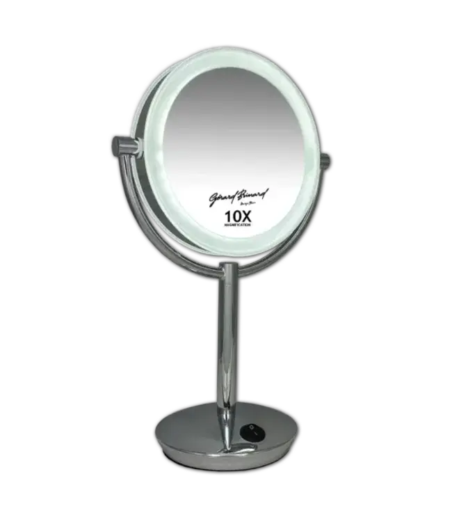 Gerard Brinard Standspiegel met verlichting 19cm 10x v009586