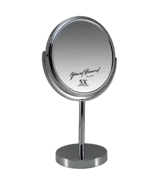 Gerard Brinard metalen spiegel 17cm/5x V009485