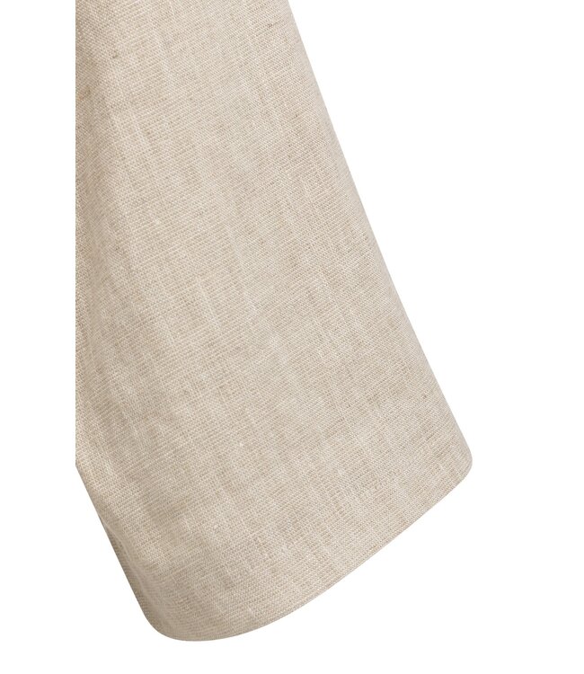 YAYA Linen wrap jacket with tie belt - LIGHT BEIGE MELANGE