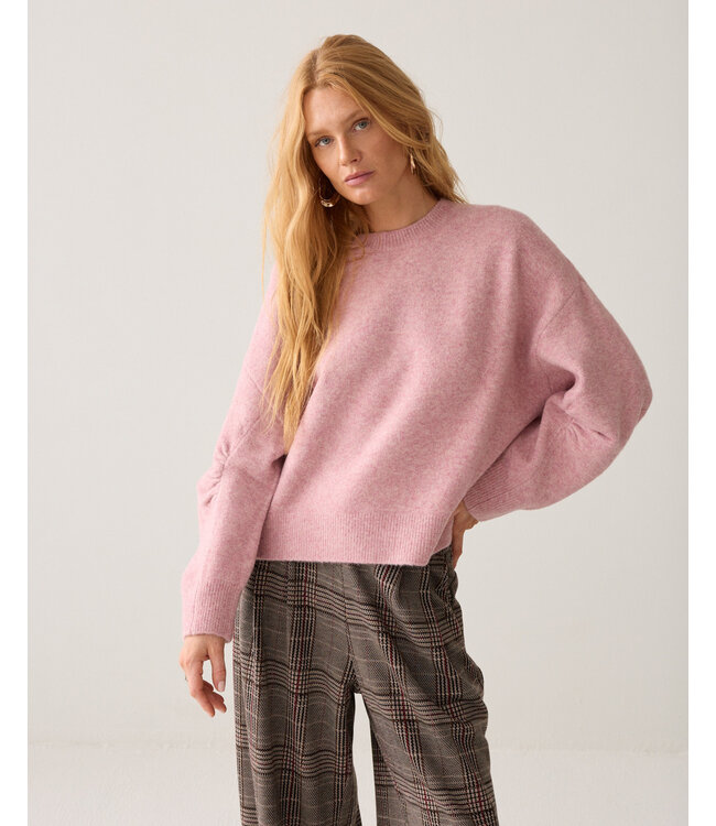 Summum Woman Boxy sweater Wool elastane blend knit