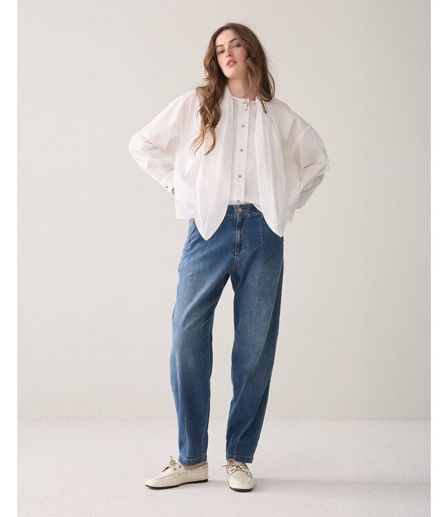 Summum Woman Tapered jeans Soft fine twill