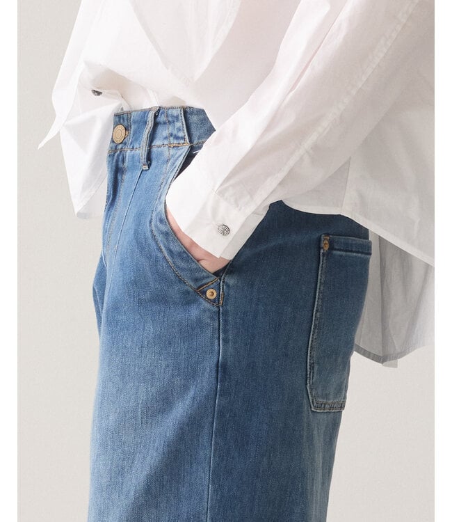 Summum Woman Tapered jeans Soft fine twill