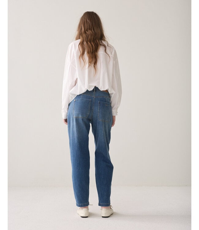 Summum Woman Tapered jeans Soft fine twill