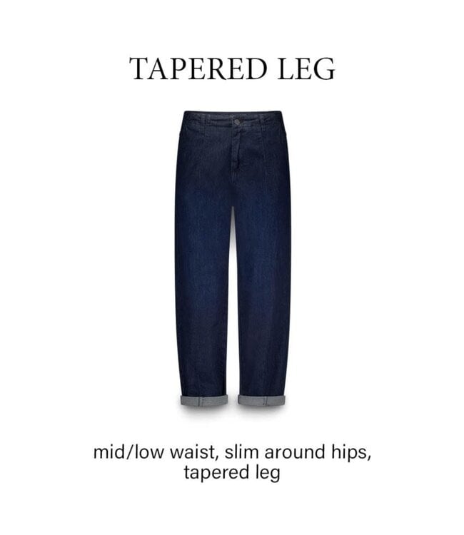 Summum Woman Tapered jeans Soft fine twill