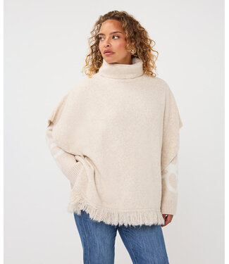 Esqualo Poncho col - Biscuit Esqualo Poncho col - Biscuit