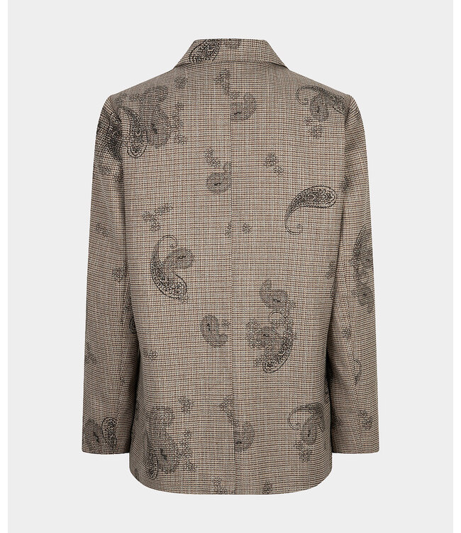 Esqualo Blazer paisley check - Print