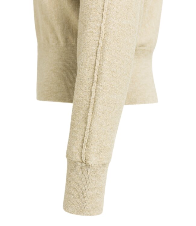 YAYA Boatneck sweater long sleeve - OLIVE GRAY GREEN