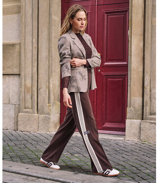 Esqualo Trousers tape Modal - Cacao