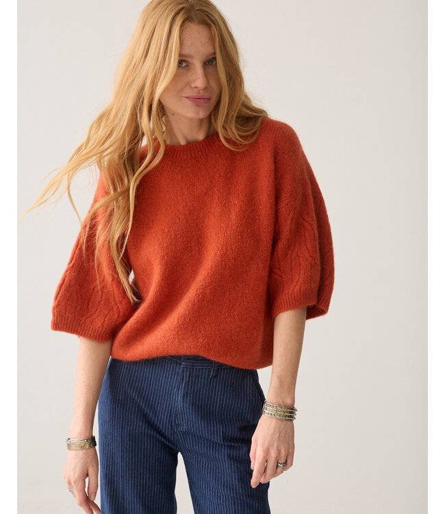 Summum Woman Boxy sweater Mohair wool blend knit
