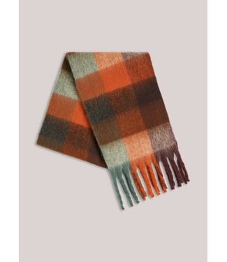 Summum Woman Brushed check scarf