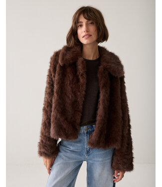 Summum Woman Jacket Soft faux fur