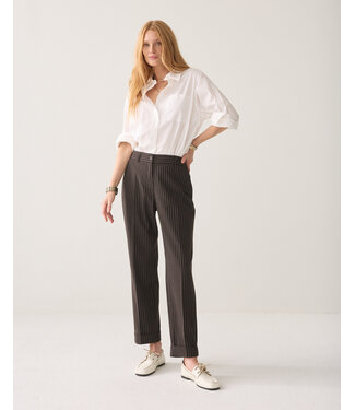 Summum Woman Trousers Viscose blend stripe
