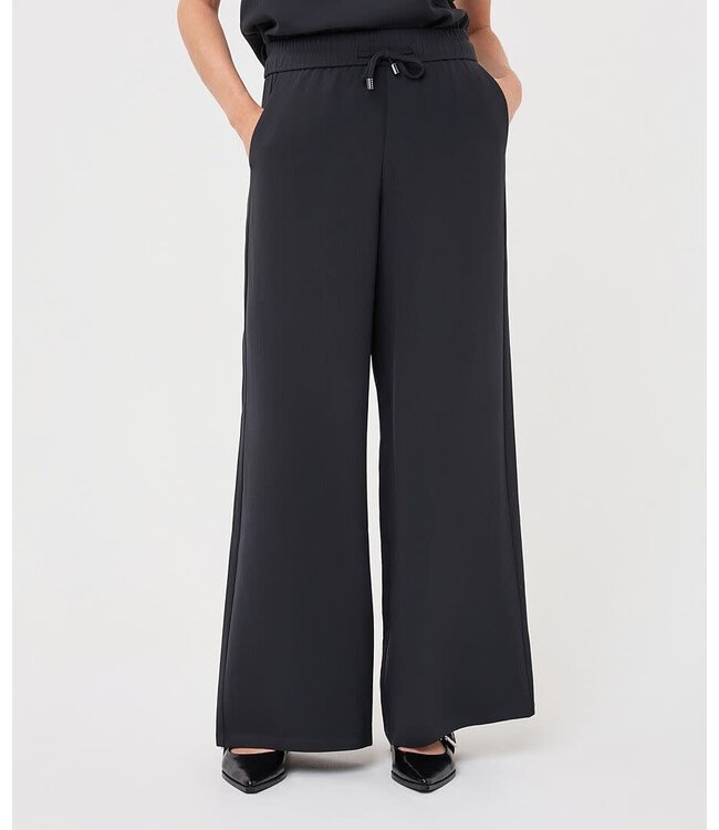 Esqualo Trousers wide acetate - Dark Grey