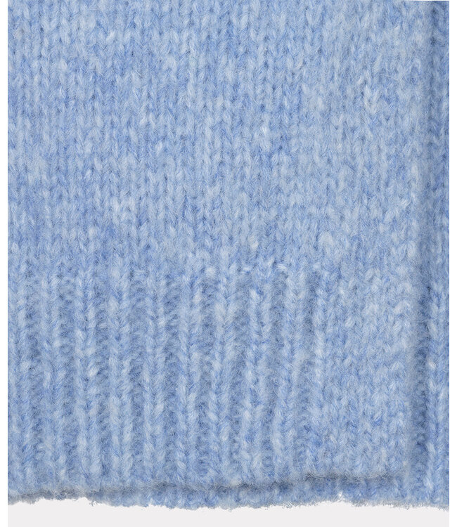 Esqualo Sweater open big col - Sky Blue
