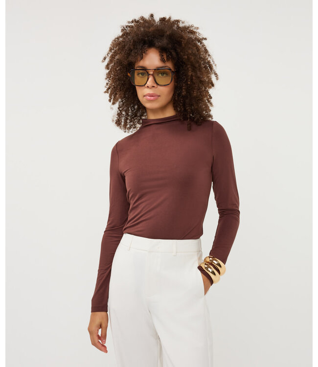 Esqualo Top turtle basic - Coffee