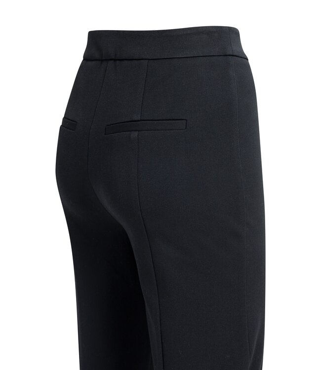 YAYA Woven stretch tregging with zipper detail at cuffs - DELICIOSO BROWN