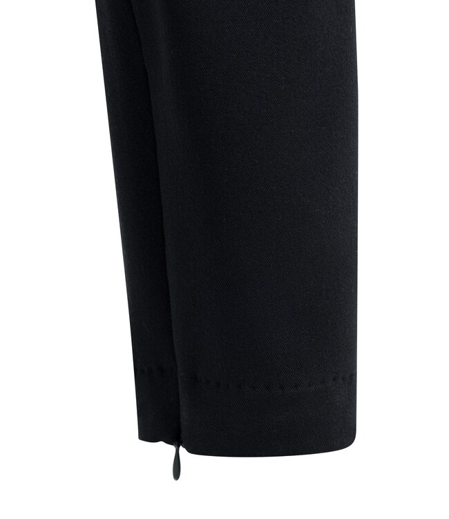 YAYA Woven stretch tregging with zipper detail at cuffs - DELICIOSO BROWN