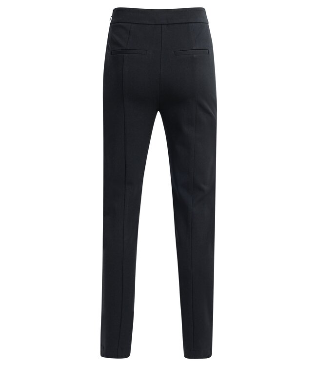 YAYA Woven stretch tregging with zipper detail at cuffs - DELICIOSO BROWN