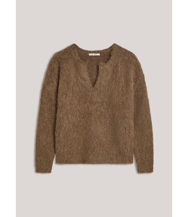 Summum Woman Sweater Brushed alpaca blend knit