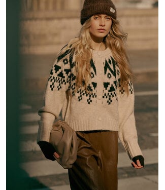 Summum Woman Cardigan Fair isle knit