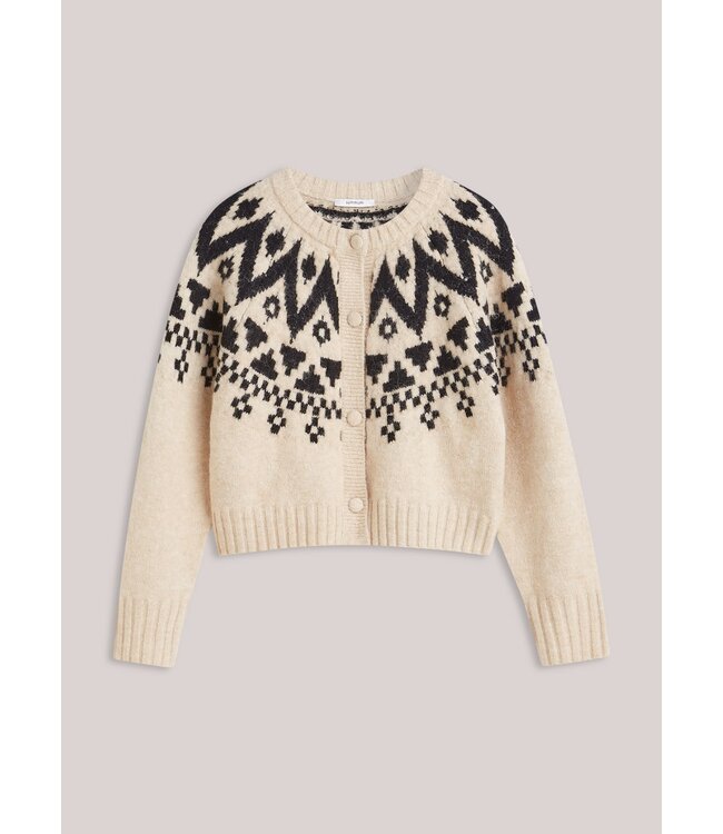 Summum Woman Cardigan Fair isle knit