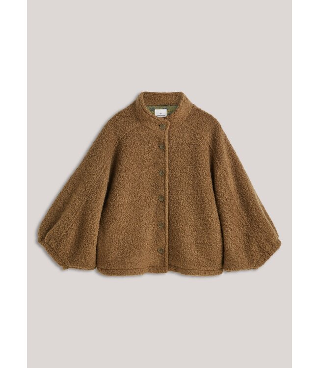 Summum Woman Cape jacket Boucle wool