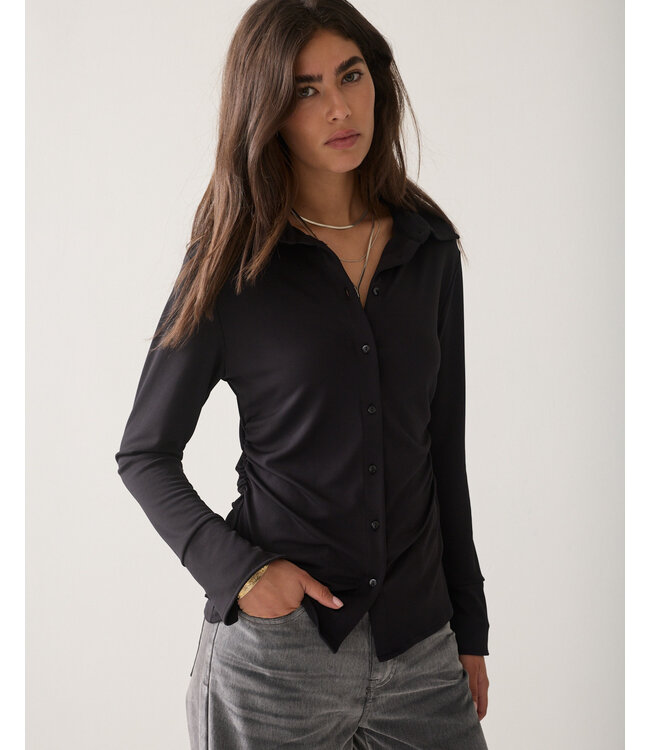 Summum Woman Tailored shirt Crepe jersey