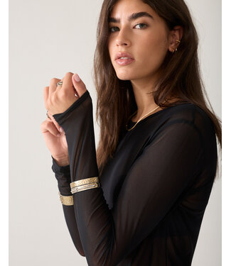 Summum Woman Tee Jersey mesh