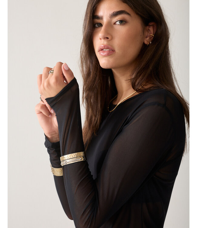 Summum Woman Tee Jersey mesh