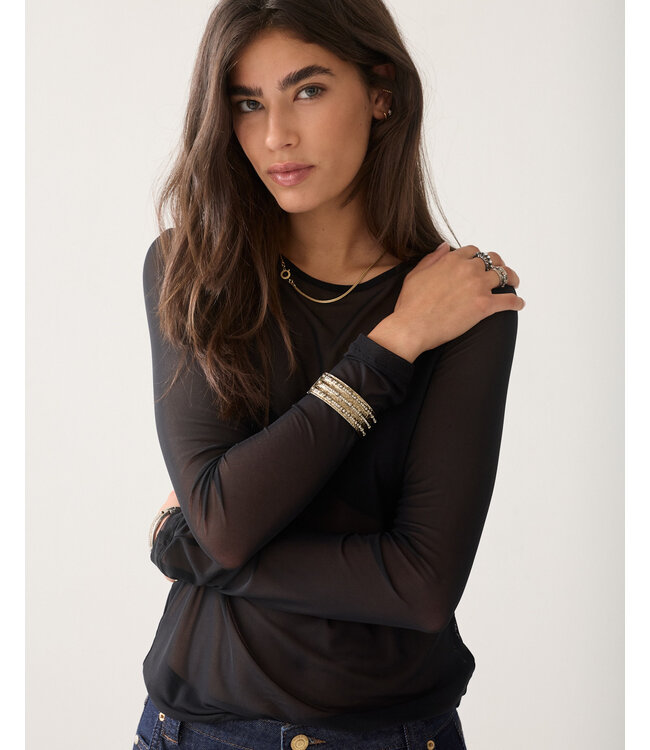 Summum Woman Tee Jersey mesh
