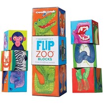 Crocodile Creek Flip Zoo Magneetblokken "Rainforest" Crocodile Creek