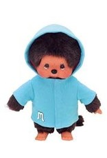 Monchhichi Monchhichi Fashion Blauwe Parka met Capuchon