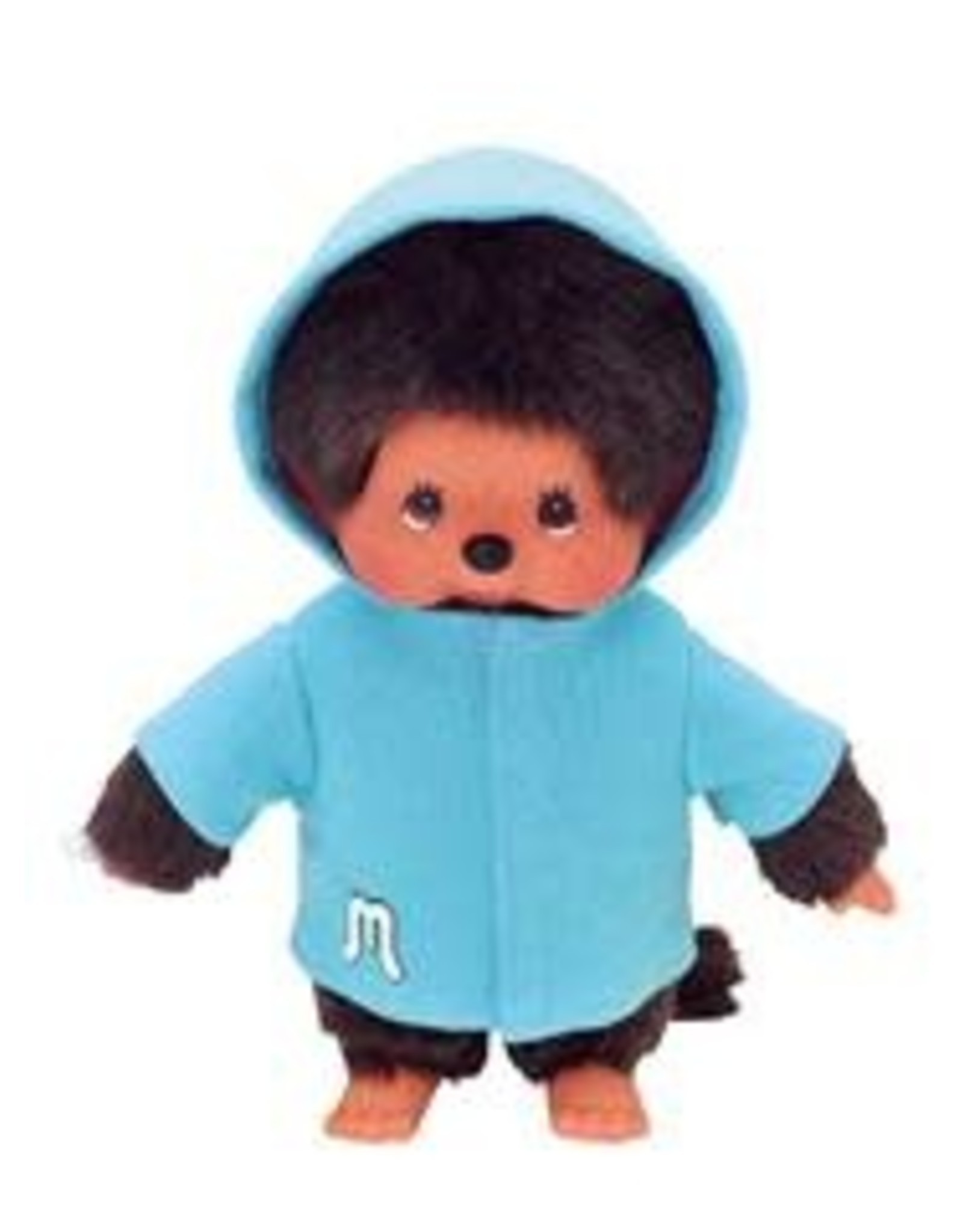 Monchhichi Monchhichi Fashion Blauwe Parka met Capuchon