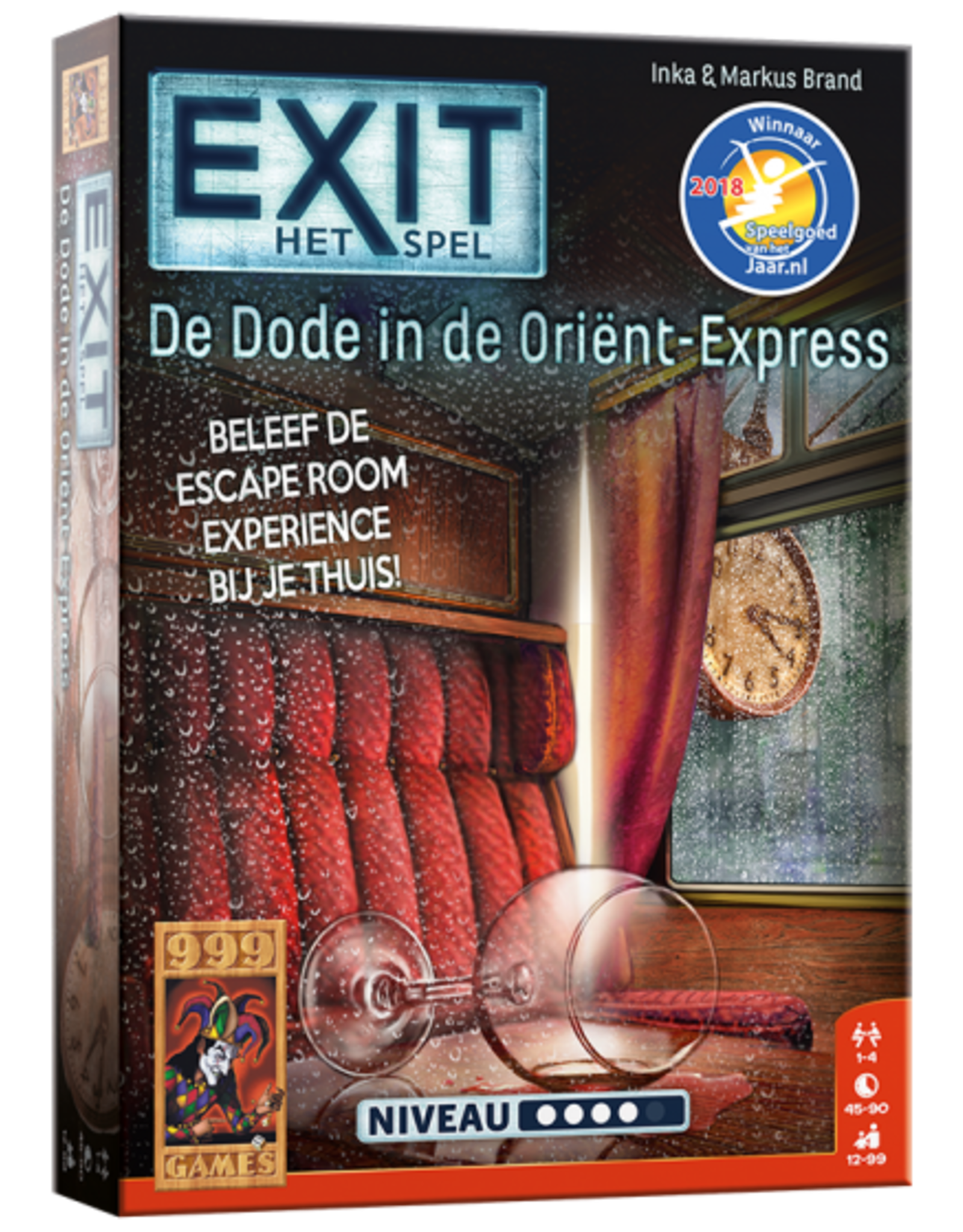 999 Games EXIT - De Dode in de Oriënt Express