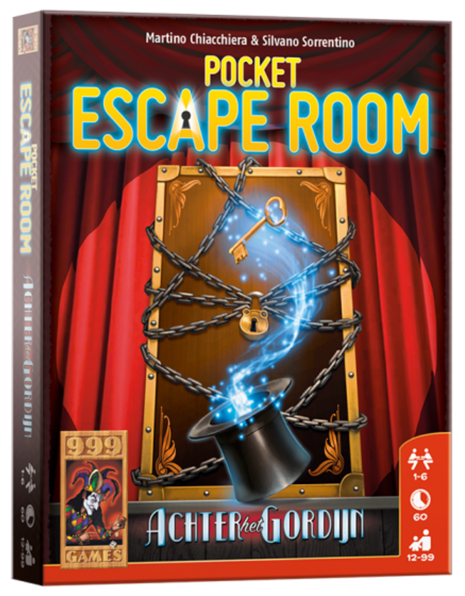 999 Games Pocket Escape Room: Achter het Gordijn