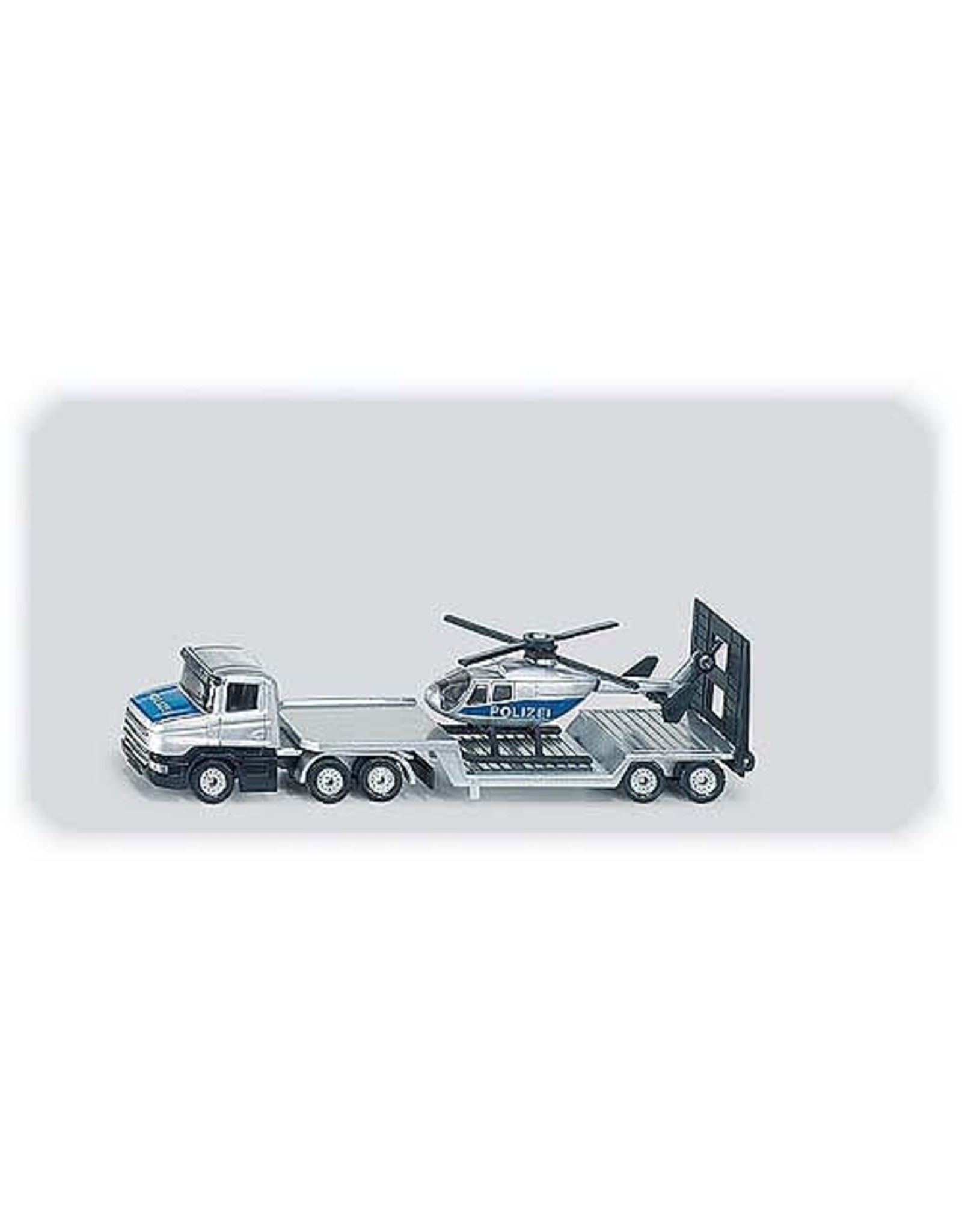 Siku Siku 1610 - Dieplader met Helicopter