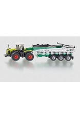 Siku Siku 1827 - 1:87 Claas Xerion met Vacuum Tanker en Mestverspreider