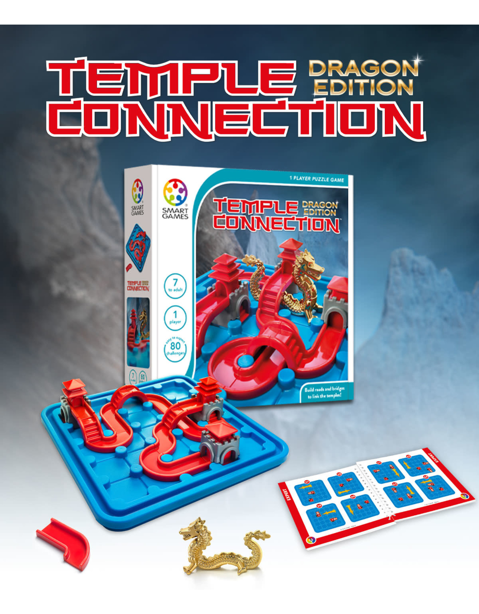 SmartGames Smart Games Classic - Temple Connection Dragon Edition