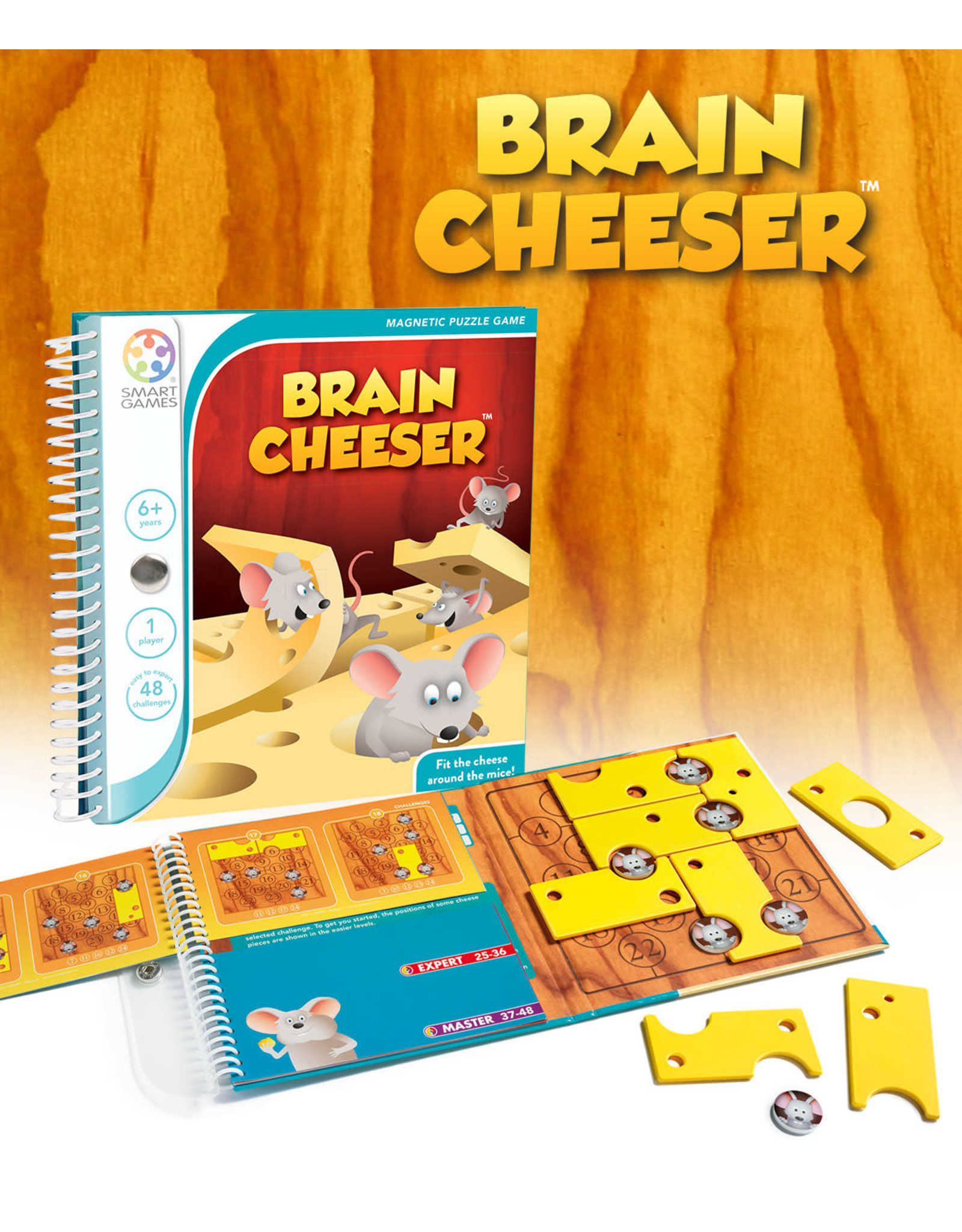 SmartGames Smart Games Magnetic Travel Game - Brain Cheeser