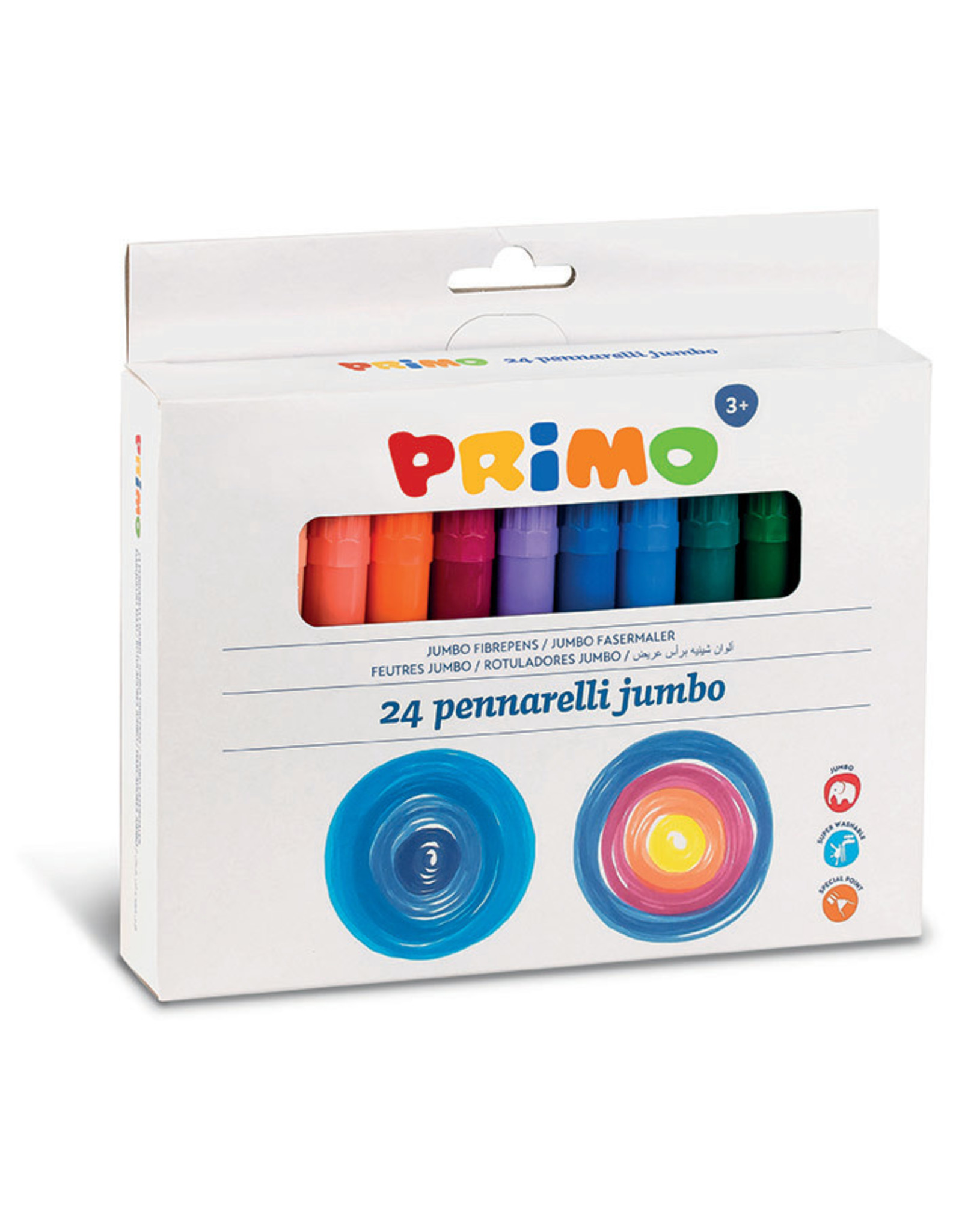 Primo Jumbo Viltstiften (24 stuks)