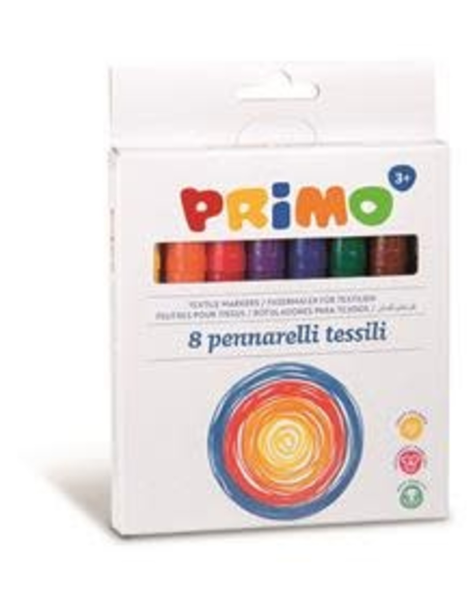 Primo Textiel viltstiften (8 stuks)