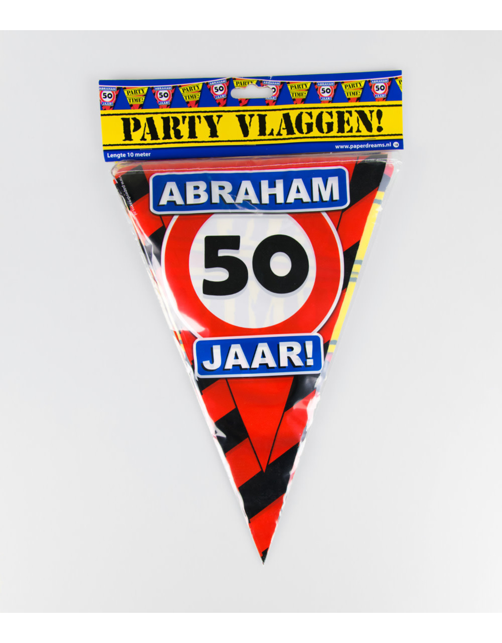 pd party Party Vlaglijn Verkeersbord met Leeftijd